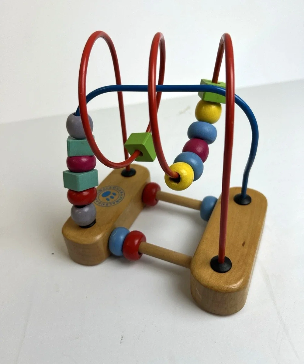 Garanimals Wooden Maze Toy For Infants Toddlers Builds Motor Skills Coordination